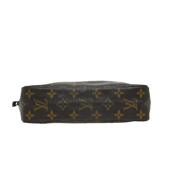 LOUIS VUITTON Trousse Toilette 23 Clutch Hand Bag Monogram Brown - Picture 16 of 16